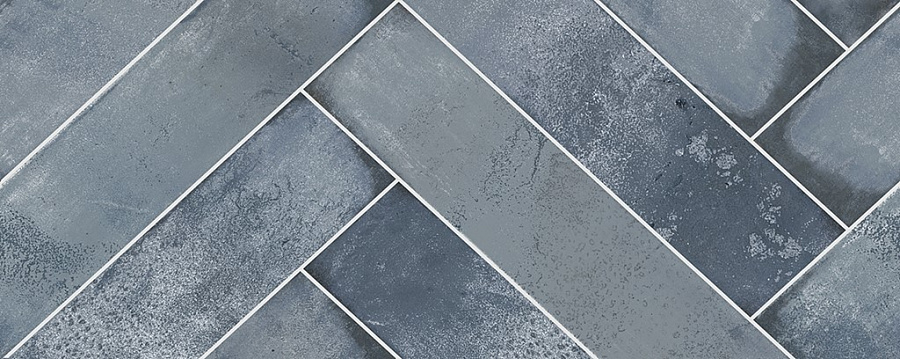 Плитка настенная Талисман Кирпичи Синий / Talisman Bricks Blue 00-00110172 201x505 (Azori)