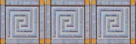 Тоцетка ПАЛЬМИРА серый 5,5x5,5 (Ceramica Classic)