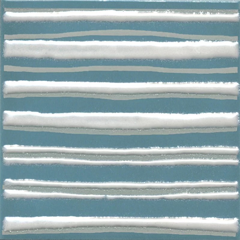 Декор Бахия 3 бирюзовый глянцевый KMD3STA024GN 98x98 (KERAMA MARAZZI)