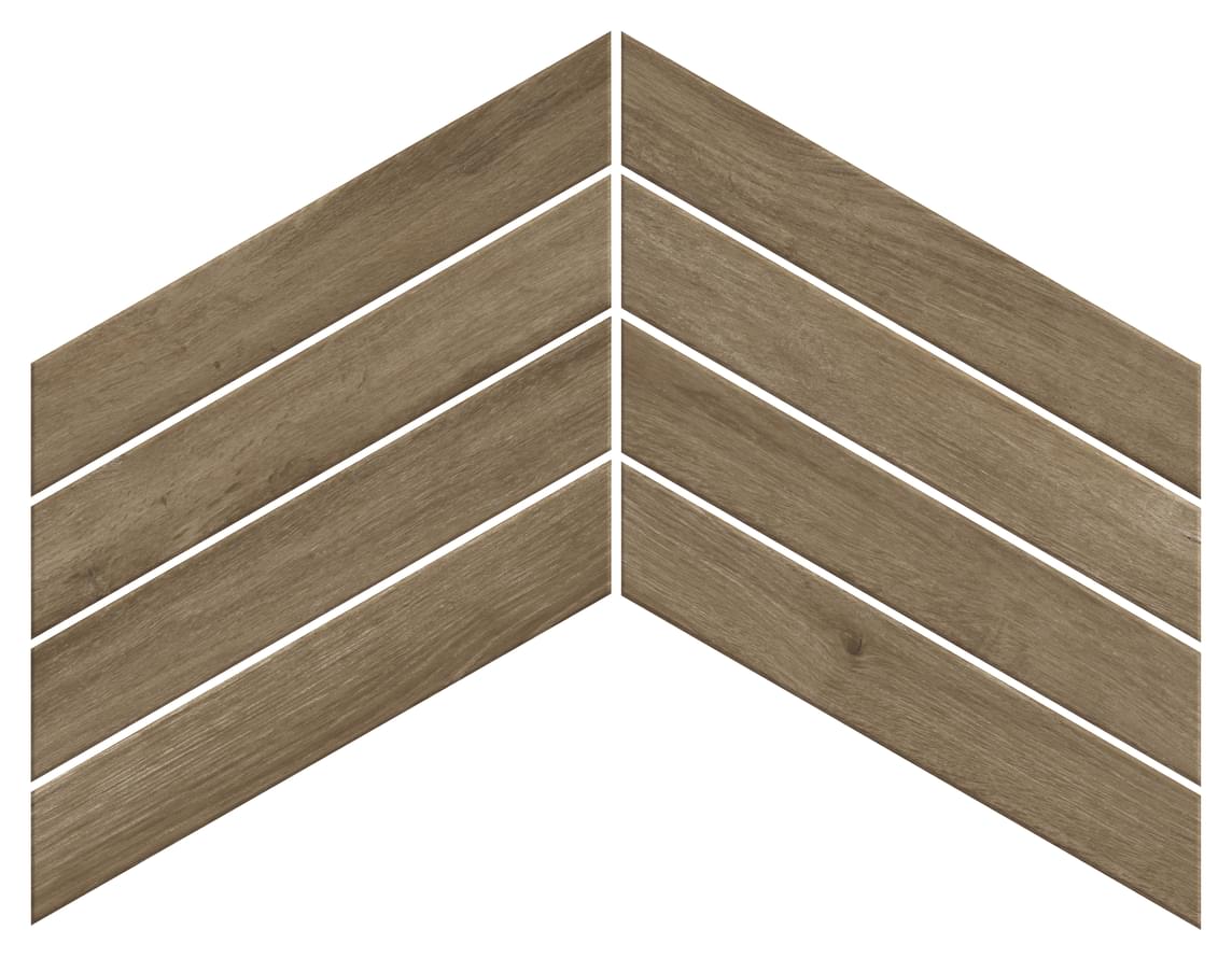 Керамический гранит Fusion Oak Rustic Chevron / Фьюжн Оак Рустик Шеврон 600010002450 75x450 (Atlas Concorde Russia)