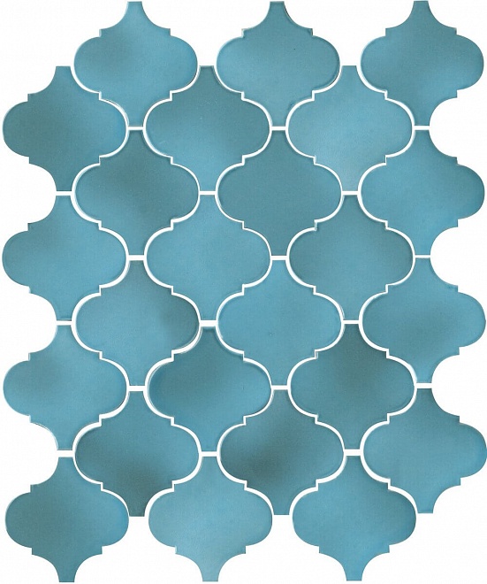 Плитка настенная Арабески Майолика голубой 65005 (Kerama Marazzi)