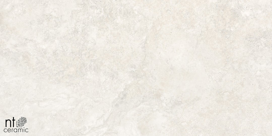 Керамический гранит ZEUS Travertine Bianco матовая ZS612NTT9703M 600x1200 (NT Ceramic)