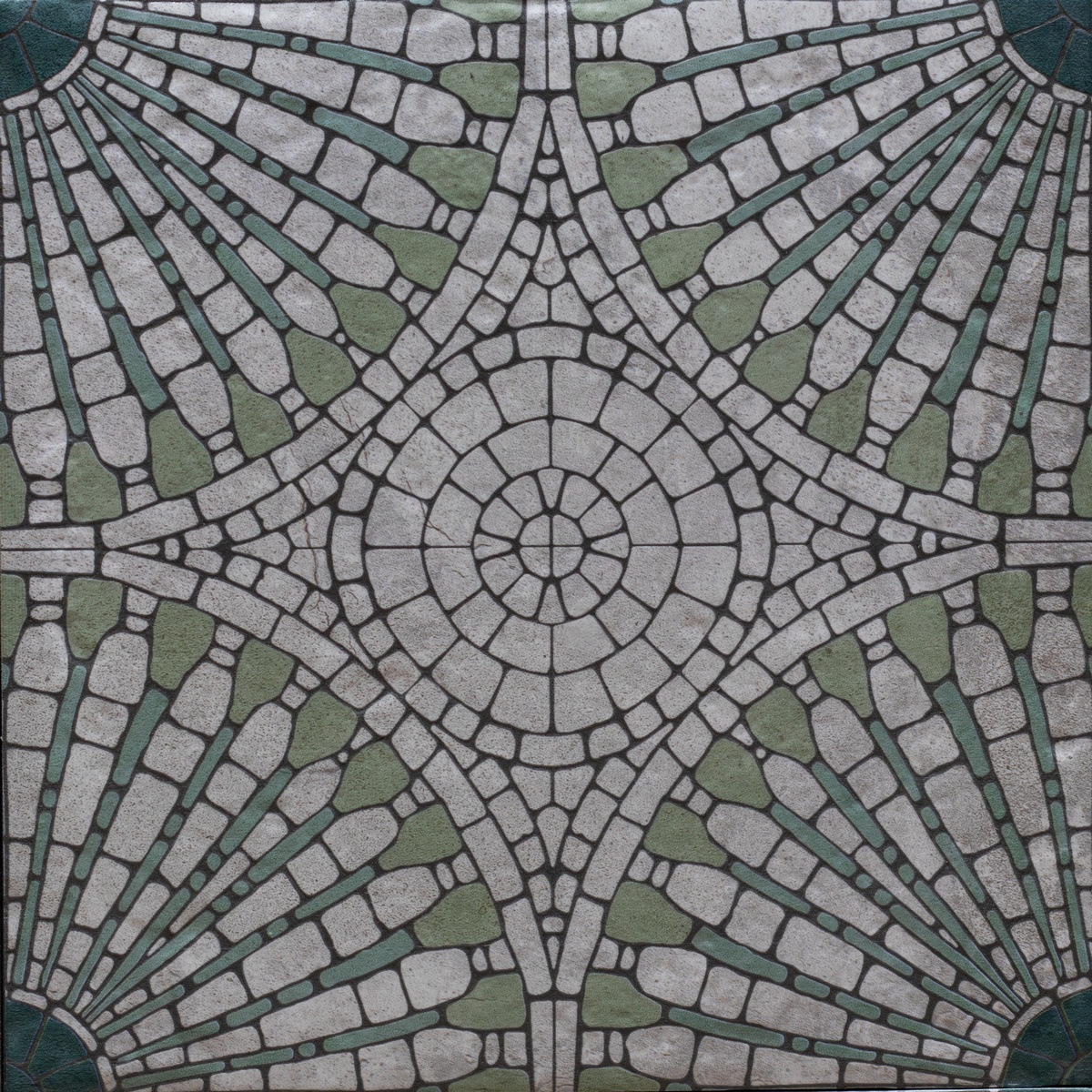 Керамический гранит CARINO Menta Mosaico PT03811 200x200 (Mainzu Ceramica)