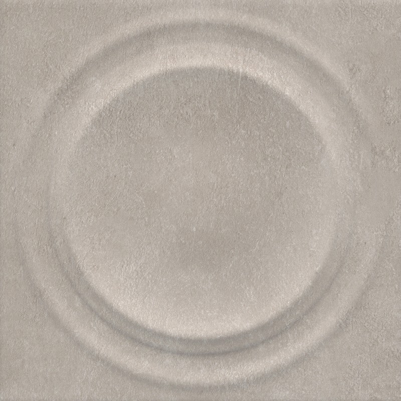 Декор Арль серый матовый структура обрезной KMD2OBE002BR 200x200 (Kerama Marazzi)