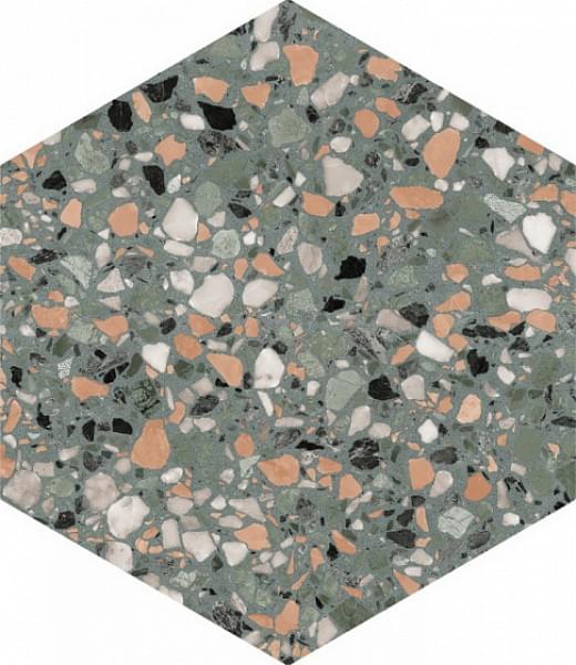 Керамический гранит TERRAZZO Teal 123384 320x368 (DNA Tiles)