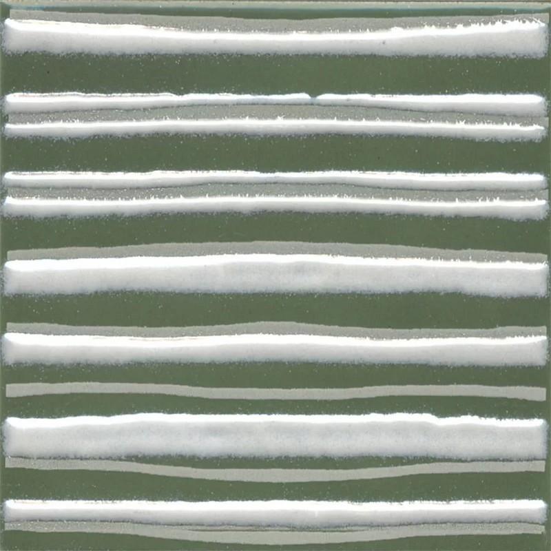 Декор Бахия 3 зелёный глянцевый KMD3STA023GN 98x98 (KERAMA MARAZZI)