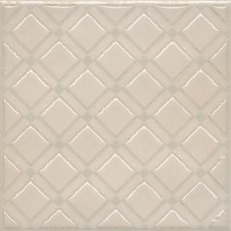 Декор Бахия 1 бежевый светлый глянцевый KMD3STA013GN 98x98 (KERAMA MARAZZI)