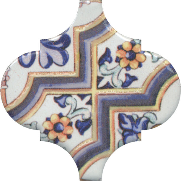 Декор Арабески Майолика орнамент OP\A161\65000 (Kerama Marazzi)