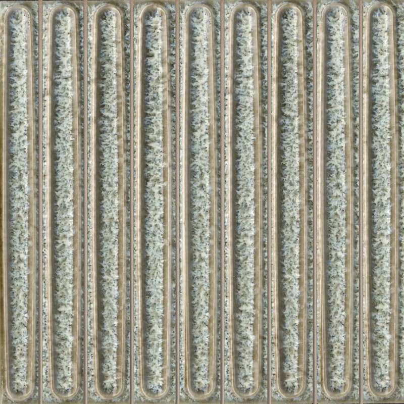 Декор чипсет Далия зелёный светлый глянцевый KMD2SOB001BN 200x200 (Kerama Marazzi)