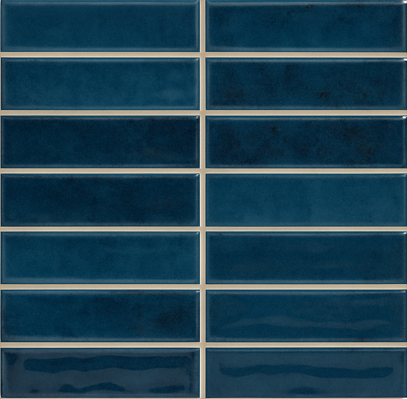 Плитка настенная Nairobi STICKS BLUE  200x200 (Vilar Albaro)