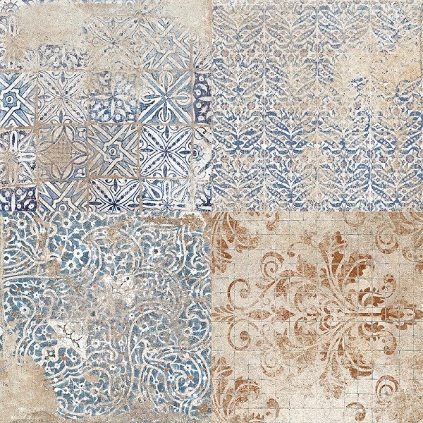 Керамический гранит Mediterranea Tabarca decors 450x450 (Mykonos)