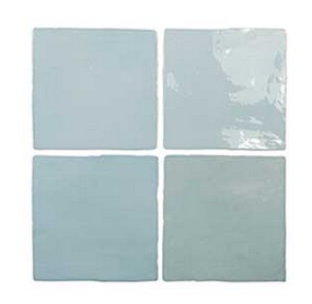 Плитка настенная FLASH Light Blue 124411 130x130 (DNA Tiles)