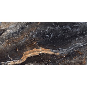 Керамический гранит Luxury Lawa Nero Polished N20421 800x1600 (Neodom)