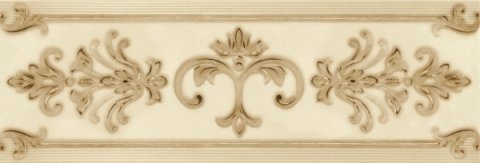 Бордюр VISCONTI beige border 02 85x250 (Gracia Ceramica)