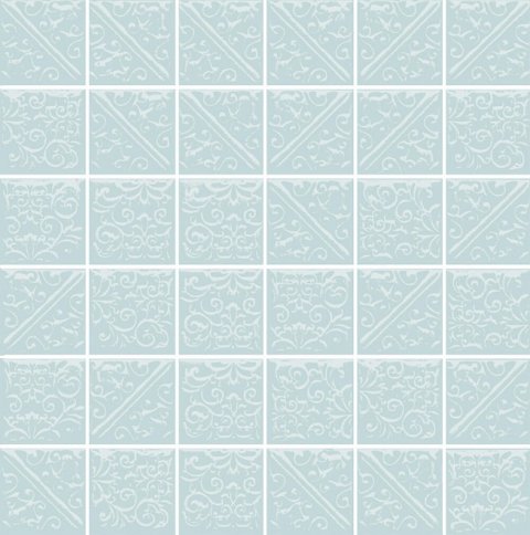 Плитка настенная ЛА-ВИЛЛЕТ бирюзовый светлый 21029 (Kerama Marazzi)