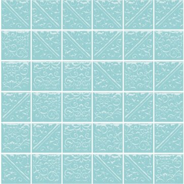 Плитка настенная ЛА-ВИЛЛЕТ бирюзовый 21026 (Kerama Marazzi)