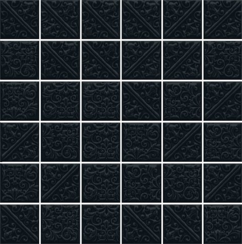 Плитка настенная ЛА-ВИЛЛЕТ черный 21025 (Kerama Marazzi)