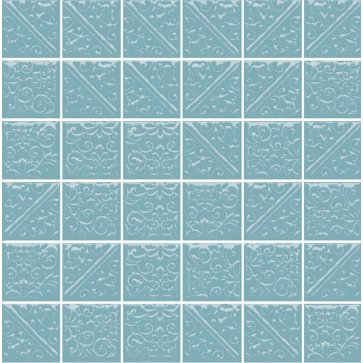 Плитка настенная ЛА-ВИЛЛЕТ бирюзовый темный 21030 (Kerama Marazzi)