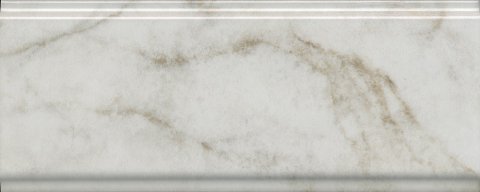Бордюр Серенада белый глянцевый обрезной 300х120 BDA025R (Kerama Marazzi)