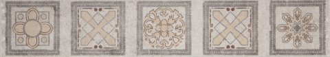 Бордюр напольный OLD STONE Frieze Aged Grey GT-182-f01/gr (GRASARO)