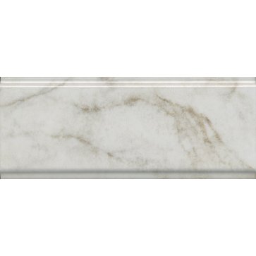 Бордюр Серенада белый глянцевый обрезной 300х120 BDA025R (Kerama Marazzi)