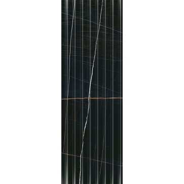 Плитка настенная Греппи черный структура обрезной 14035R (Kerama Marazzi)