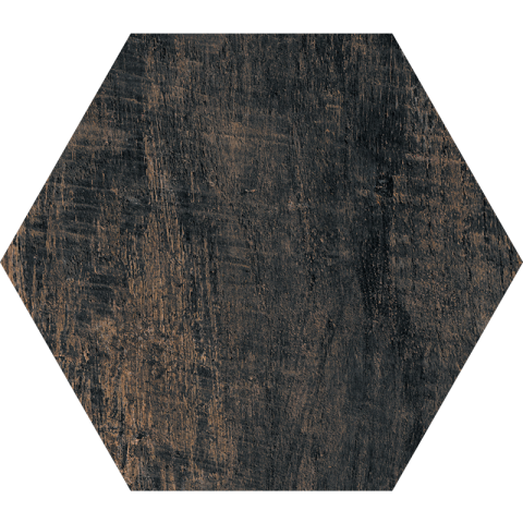 Плитка напольная HARMONY INDUSTRY Black hexa 26122 17.5X20 (Peronda)