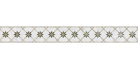 Бордюр Серенада 1 глянцевый обрезной 600х72 VT\A571\11000R (Kerama Marazzi)