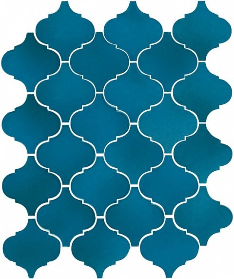 Плитка настенная Арабески Майолика синий 65007 (Kerama Marazzi)