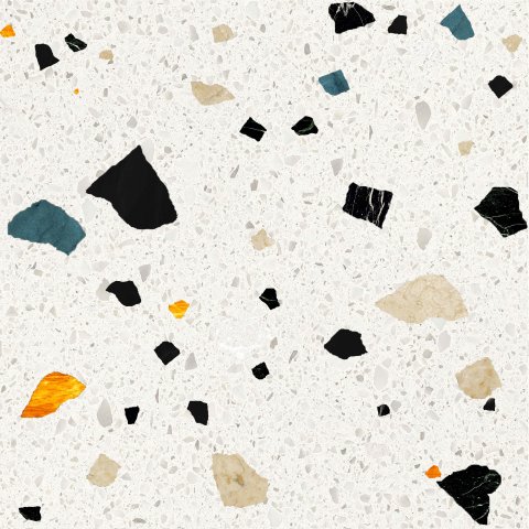 Керамический гранит Сray light shards 600х600 (Creto)
