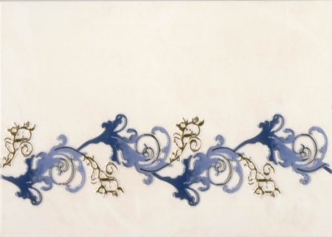 Декор MRIA Decor Dark Blue (Beryoza Ceramica)