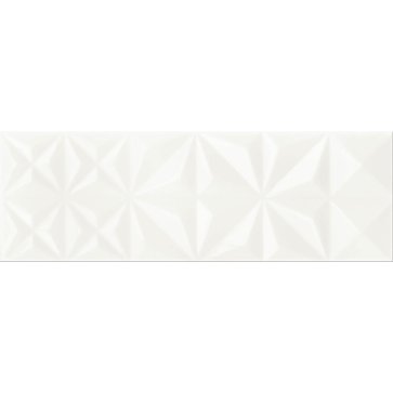 Плитка настенная WHITE MAGIC White Glossy Squares Structure WHM-WTU051 (Mei)