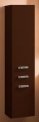 Шкаф-колонна АМЕРИНА подвесная тёмно-коричневый 1352-3.103 (АКВАТОН)