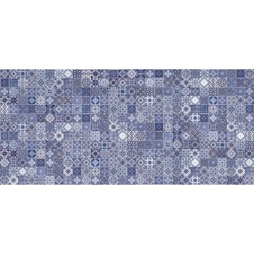 Плитка настенная HAMMAM BLUE рельеф голубой HAG041D (Cersanit)