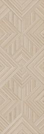 Плитка настенная Ламбро бежевый структура обрезной 14033R (Kerama Marazzi)
