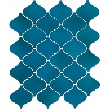 Плитка настенная Арабески Майолика синий 65007 (Kerama Marazzi)