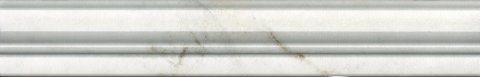 Бордюр Серенада белый глянцевый обрезной 300х50 BLC031R (Kerama Marazzi)