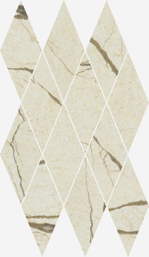 Мозаика Charme Deluxe Floor Project River Mosaico Diamond 28x48 Lux (Italon)
