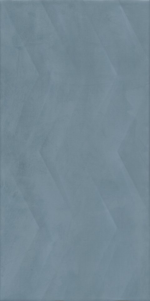Плитка настенная ОНДА структура синий матовый обрезной 300х600 11221R (KERAMA MARAZZI)