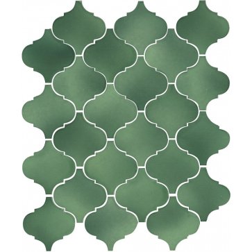 Плитка настенная Арабески Майолика зеленый 65008 (Kerama Marazzi)