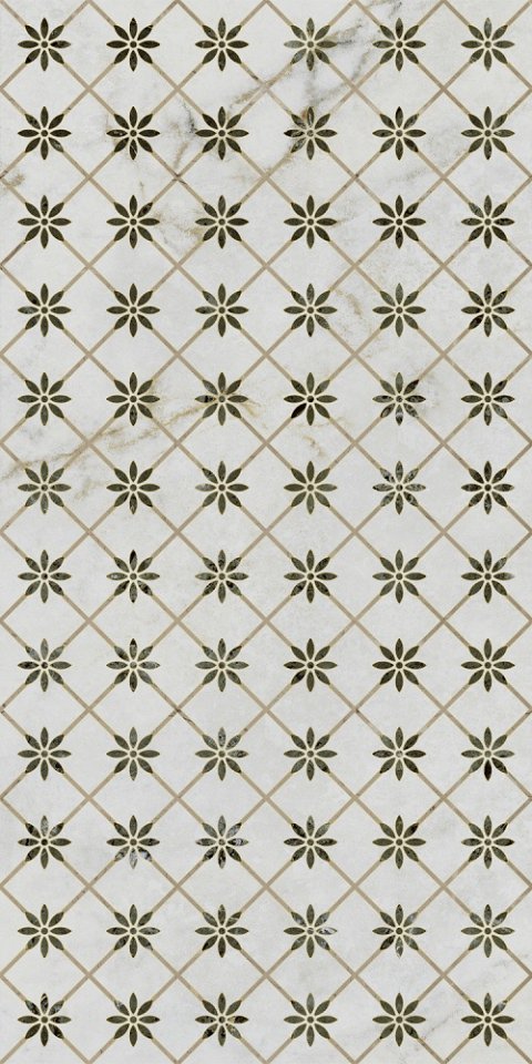 Декор Серенада 1 глянцевый обрезной 600х300 VT\A568\11000R (Kerama Marazzi)