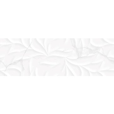 Плитка настенная Agoda Leaves Blanco Rectificado 30x90 (Kerasol)