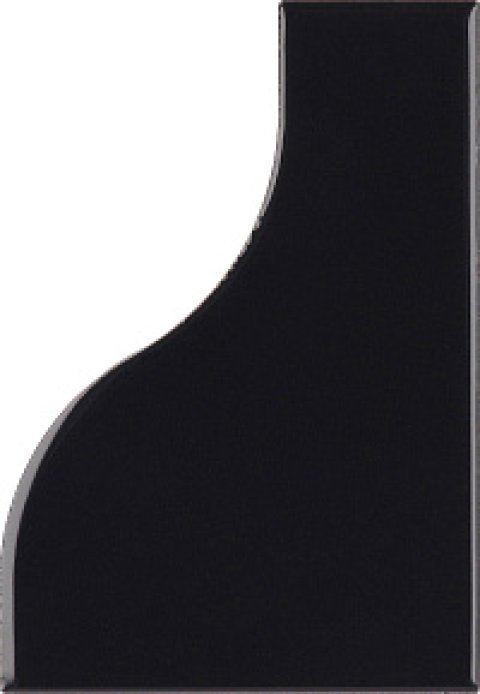 Плитка настенная CURVE Black Gloss 28849 83x120 (Equipe)