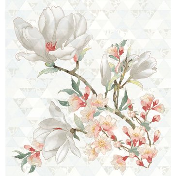 Панно Primavera Magnolia Bianco  (Керлайф)