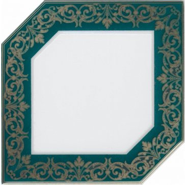 Декор КЛЕМАНСО зеленый темный HGD\E250\18000 (Kerama Marazzi)