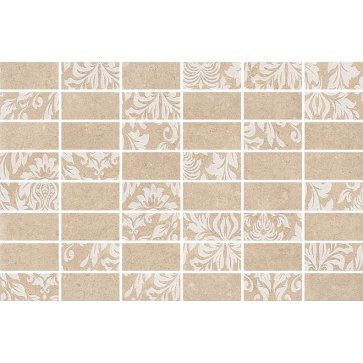 Декор ЗОЛОТОЙ ПЛЯЖ Мозаичный темный беж  MM8263 (Kerama Marazzi)