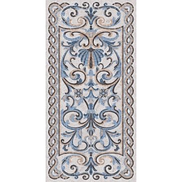 Керамический гранит МОЗАИКА синий декорированный лаппатированный SG590902R (Kerama Marazzi)