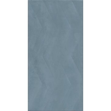 Плитка настенная ОНДА структура синий матовый обрезной 300х600 11221R (KERAMA MARAZZI)