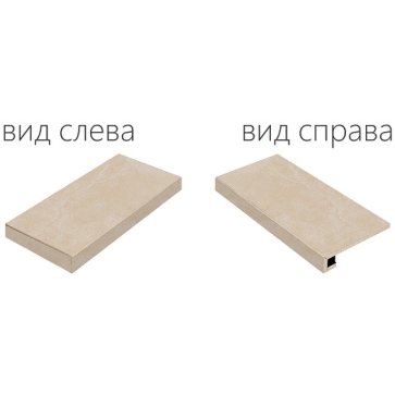Ступень MATERIA Scalino Angolare Destro в цвет плитки 33x120 (Italon)