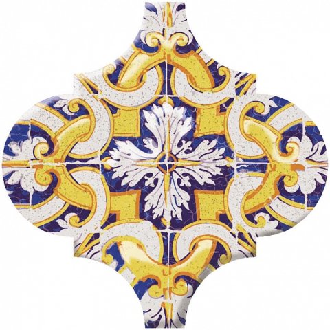 Декор Арабески Майолика орнамент OP\A159\65000 (Kerama Marazzi)